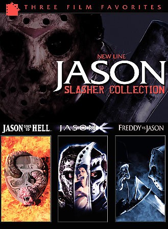 Jason Slasher Collection DVD, 2009, 3 Disc Set, 3 Pack
