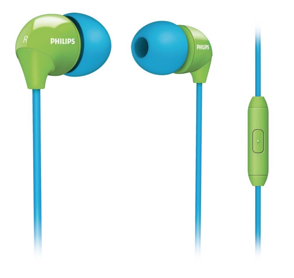 Philips SHE3575BG In Ear only Headphones   Blue Green