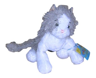 Webkinz Lil Gray and White Cat