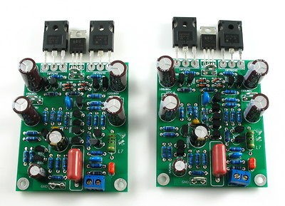 Class AB MOSFET L7 Audio power amplifier boards KIT DUAL CHANNEL 300 