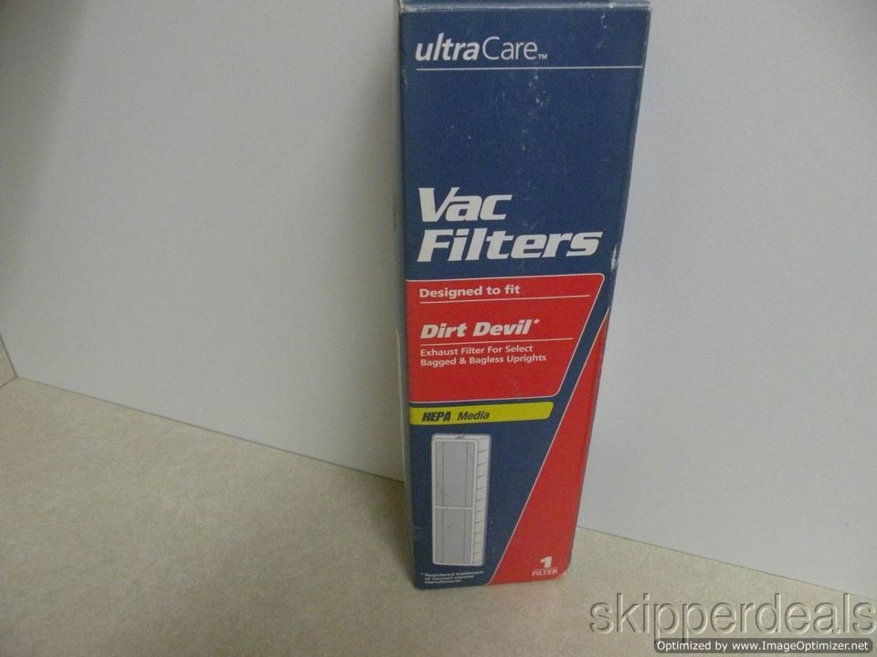 DIRT DEVIL EXHAUST FILTER HEPA MEDIA NEW