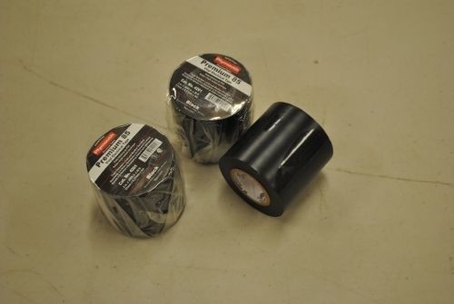 Rolls of 2 Black Vinyl Electrical Tape   2 x 20ft   PREMIUM 85 