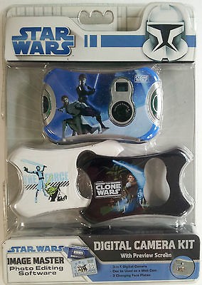 Star Wars Digital Camera Kit NIP New in Package Sakar Kids Childs