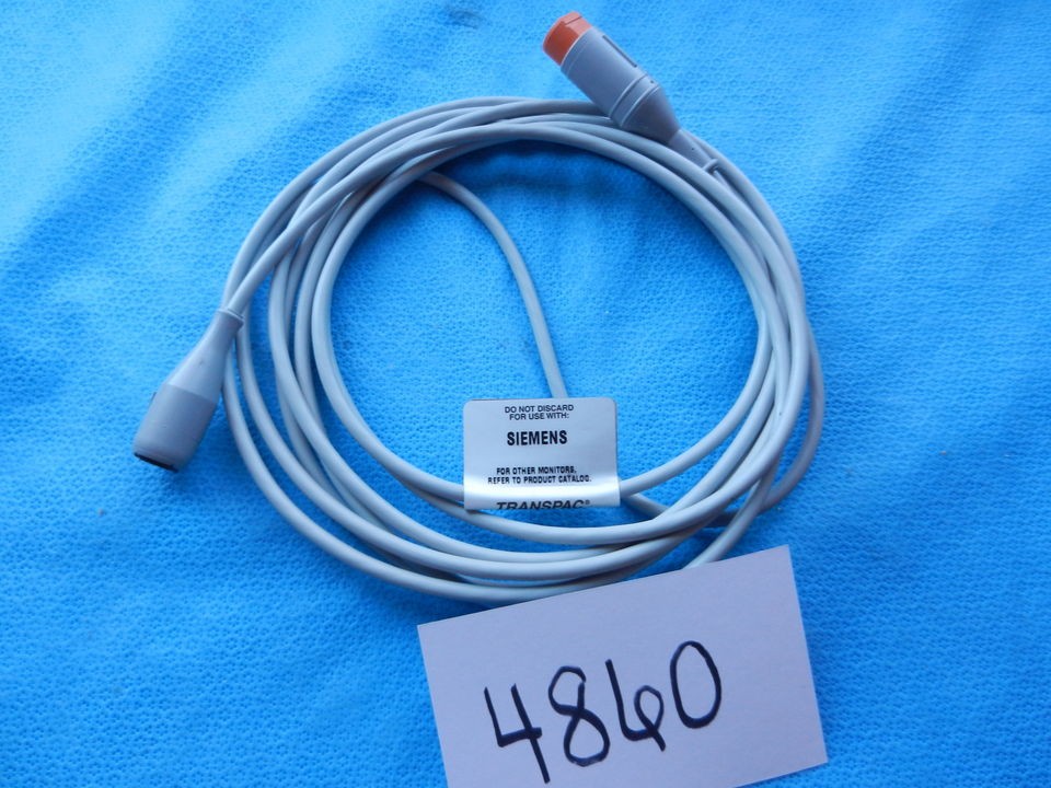 Siemens Abbott Critical Care Transpac Reusable Cable 42661 22
