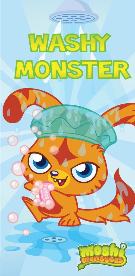 MOSHI MONSTERS TOWEL NEW Beach Bath Towel new and sealed official