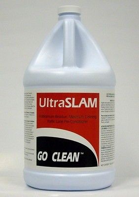 Go Clean Carpet Cleaning Chemical Ultra Slam Pre spray case of 4
