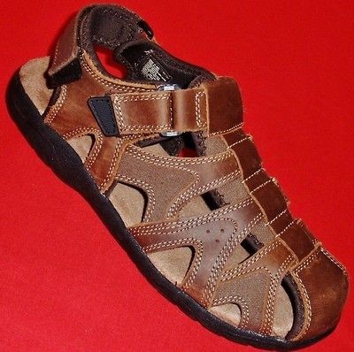   & BARROW MARTIN Brown Leather Casual Fisherman Sport Sandals Shoe