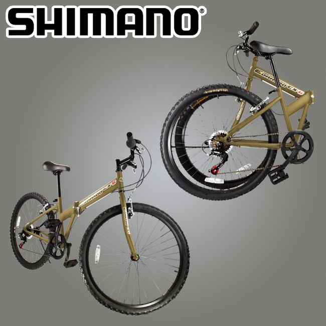 Newly listed NEW 26 Folding Shimano Mountain Bike Bicycle Foldable 6 