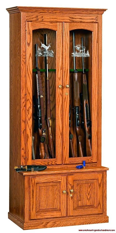 gun cabinet in Gun Safety & Storage