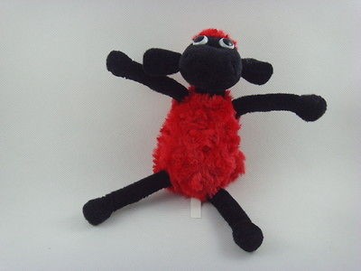 inches Wallace and Gromit Shaun The Sheep Plush Doll Toy red