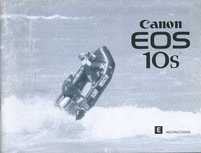 Canon EOS 10S Instruction Manual Original