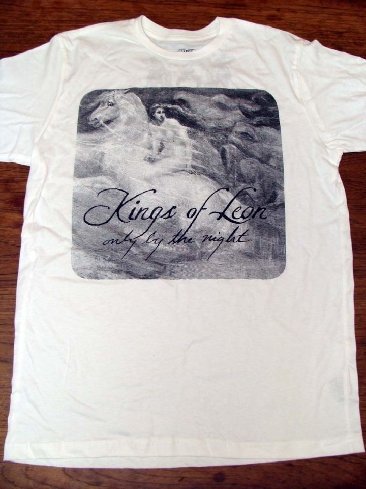 Kings of Leon Only by the Night White Concert Tour Tee Shirt by Chaser 