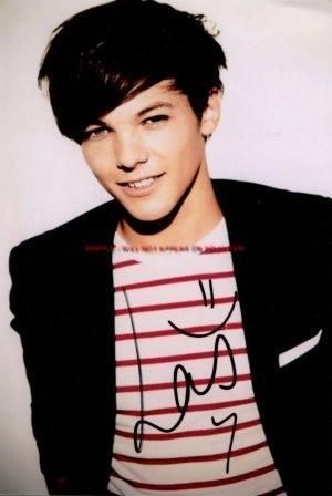 LOUIS TOMLINSON ONE DIRECTION SIGNED AUTOGRAPH REPRINT (1)