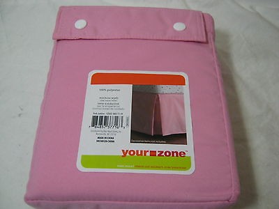 New Your Zone Full Bed Skirt 54x76+14 Drop Pink Jubilee NIP