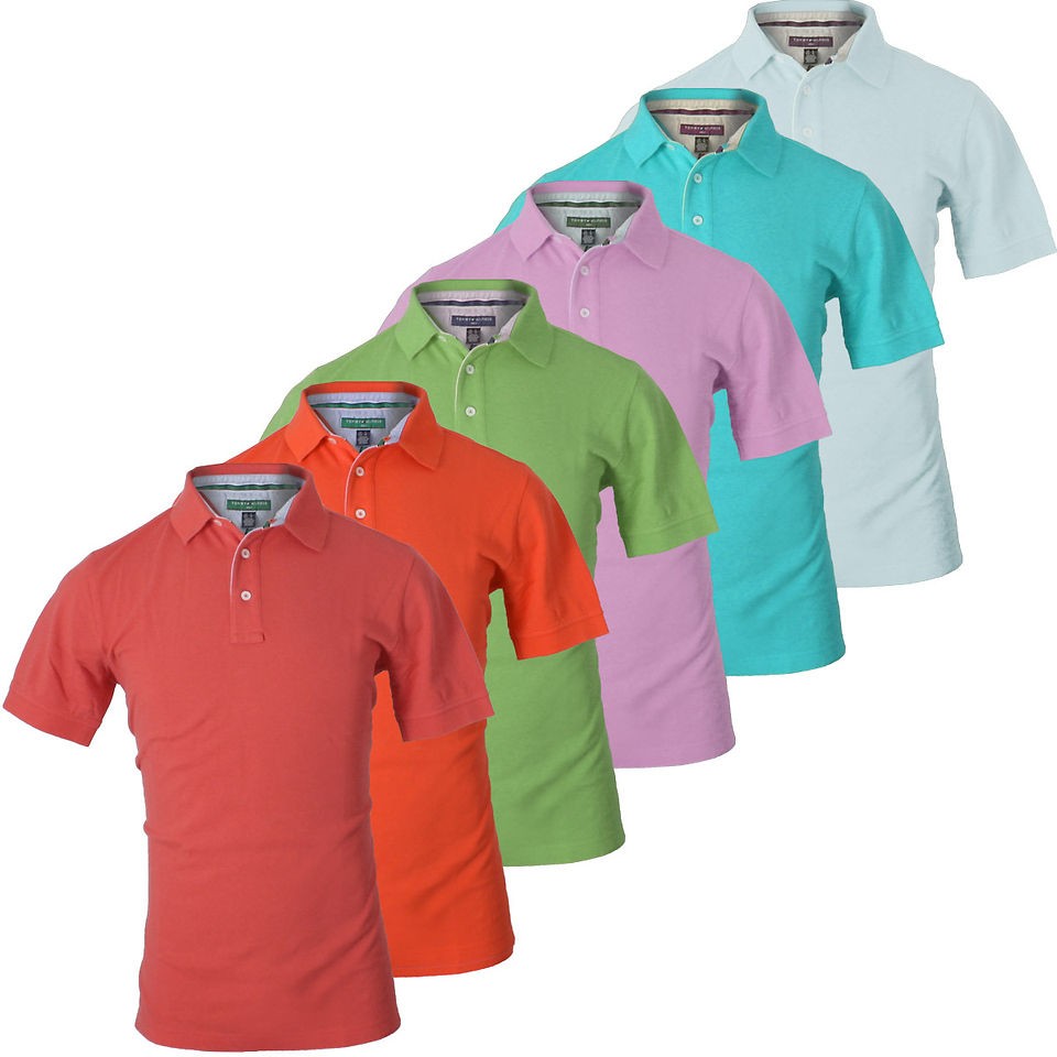 Tommy Hilfiger Golf 2012 Mens TM100 Basic Pique Polo Shirt
