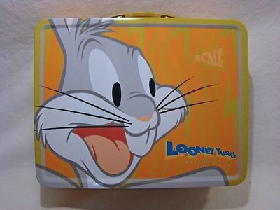 Looney Tunes BUGS BUNNY Mini Tin Lunch Box NEW