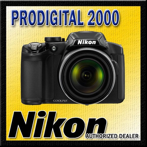 BLACK Nikon Coolpix P510 Digital Camera 42X Ultra Zoom 16.1 MP Full 