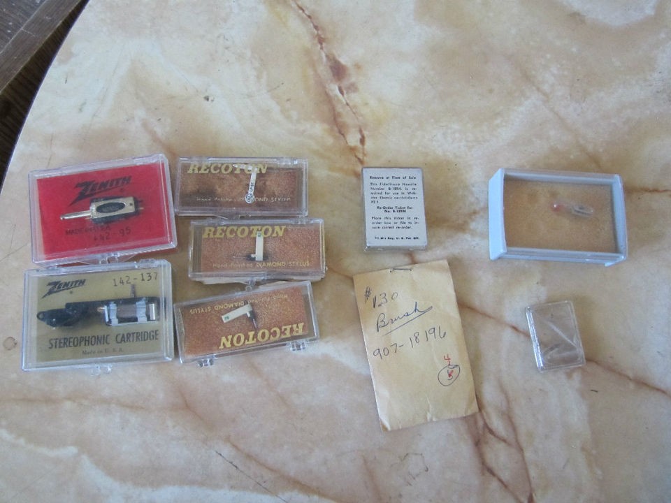 STEREO PHONOGRAPH RADIO REPLACEMENT NEEDLES CARTRIDGES