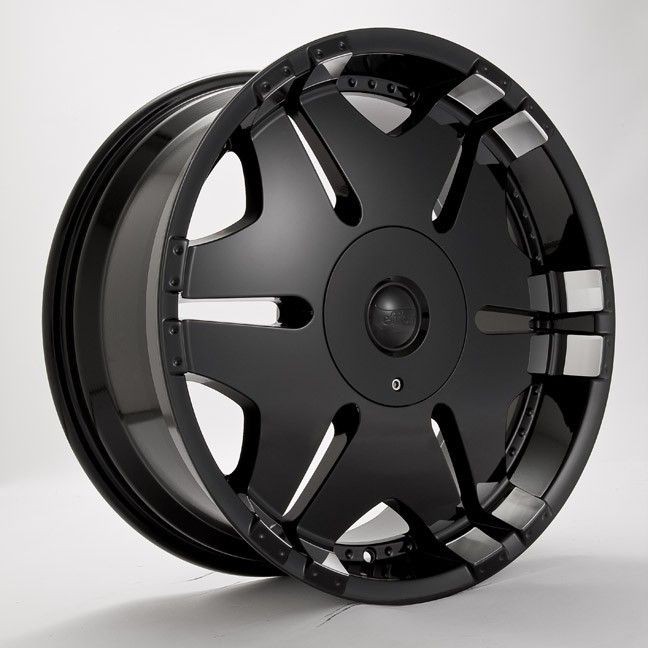 22 PLAYER 902 BLACK WHEELS Rims+Tires PACKAGE 5X114.3 5X120.65