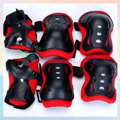 Kid Child Roller Cycling Skateboard Knee Elbow Wrist Protective Pad 