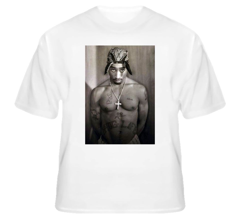 Tupac Shakur 2 Pac Thug Life Hip Hop T Shirt