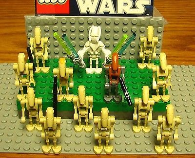 STAR WARS LEGO MINI FIGURE  MINI FIG  GENERAL GRIEVOUS AND 12 