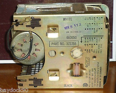 WHIRLPOOL WASHER TIMER PART # 357134, 660650, 370650, 372755, 375134