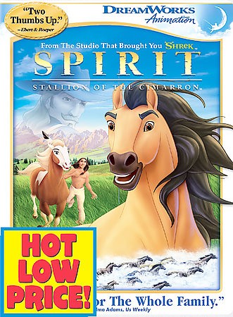 Spirit Stallion of the Cimarron DVD, 2004