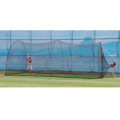 POWERALLEY BATTING CAGE   PORTABLE REAL BALL CAGE   USED ONLY ONCE