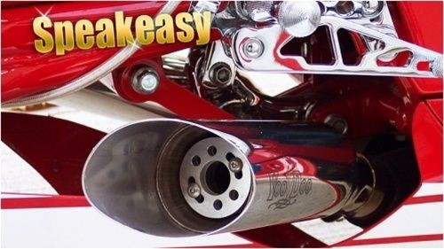 Voodoo Custom Sportbike Motorcycle Speakeasy Variable Exhaust Insert
