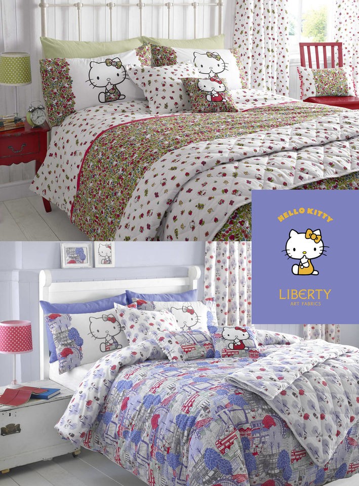 Hello Kitty Liberty Art Different Designs Cute Children Bedding Quilt 