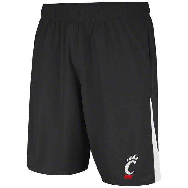 Cincinnati Bearcats Black adidas 2012 Football Sideline Shorts