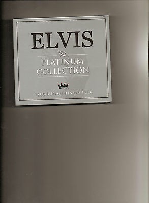 Elvis Presley The Platinum Collection 3 CD Set 75 Original Hits New