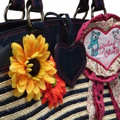 Irregular Choice Aunt Sally Straw Blue Basket Bag RRP £42.99 Brand 