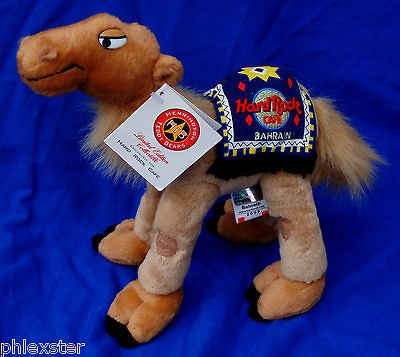 BAHRAIN ARABIAN HERRINGTON PLUSH POSEABLE CAMEL BLUE RUG SADDLE Hard 