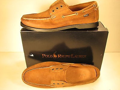 POLO RALPH LAUREN BROWN SUEDE LEATHER CASUAL 9 M $100.00