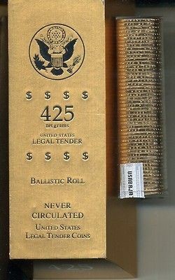 2007 D JOHN ADAMS DOLLAR $50 BALLISTIC ROLL