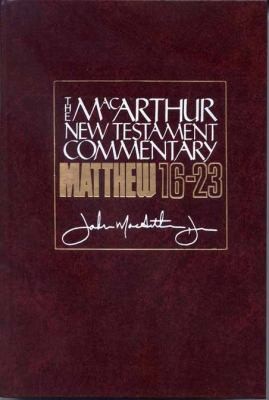 Matthew 16 23 by John MacArthur 1988, Hardcover, New Edition