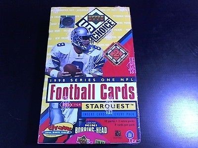 1998 UD CHOICE SERIES ONE FOOTBALL BOX FACTORY SEALED 
