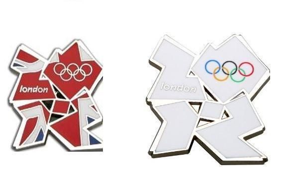 London 2012 Olympic Games Union Jack & White Scarf Tie Coat and Jacket 