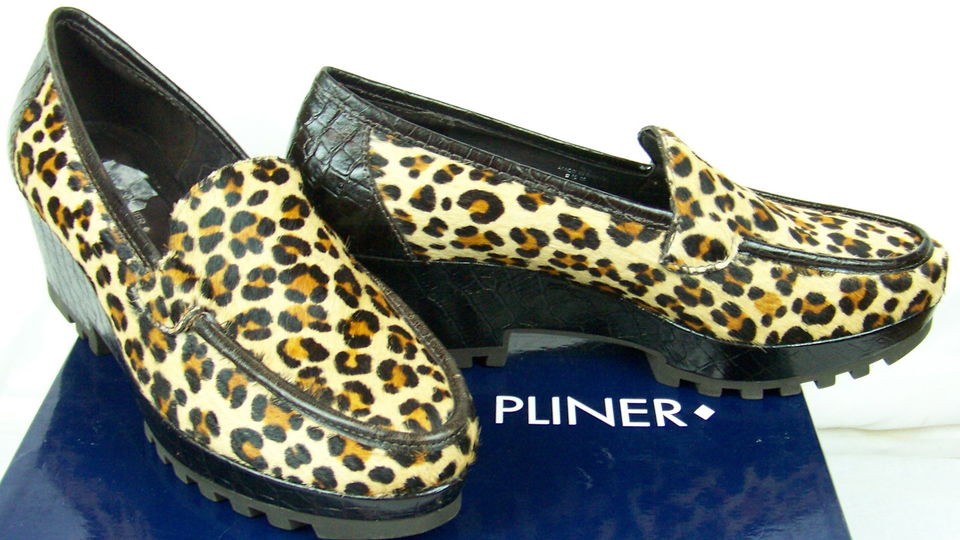 Donald Pliner Riza2 Espresso Kogi Camel Loafers Shoes 9 M US VMS1 D743