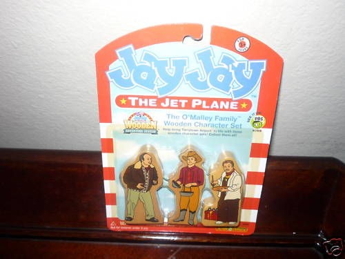 Jay Jay the Jet Plane Character Set The OMalley Family