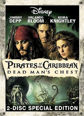   of the Caribbean Dead Mans Chest (DVD 2006 2 Disc WS) Johnny Depp