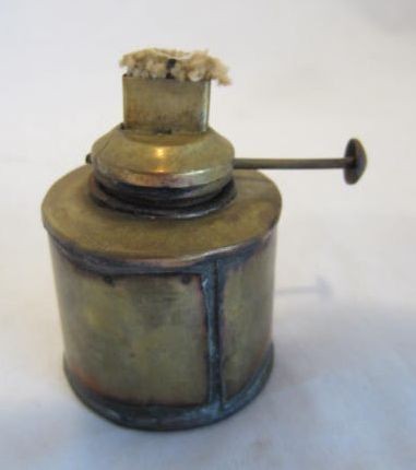 brass insert wick for oil lamp 