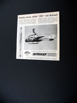 mccauley propeller mcdonnell xv 1 convertiplane 1955 ad time left