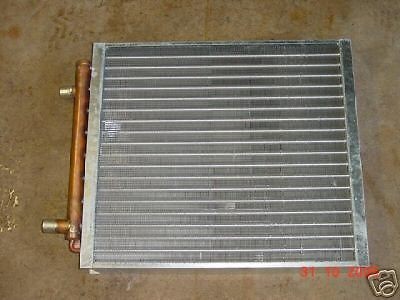 Outdoor Wood Furnace Boiler Heat Exchanger 12x12 / Water to Air Heat 