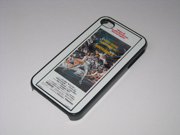 iphone 4 4s mobile phone hard case cover James Bond 007 Moonraker