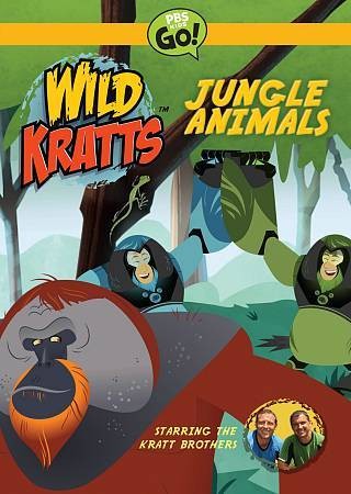 wild kratts jungle animals new dvd