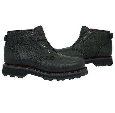 new harley davidson ashbury black leather mens boots