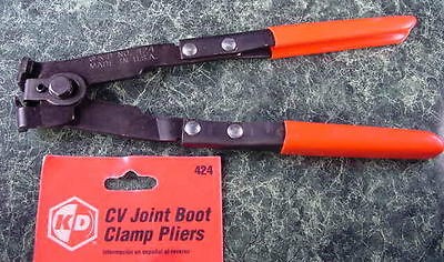   KD NO 424 PERMA QUICK HOSE CLAMP CRIMP PLIERS CV JOINT BOOT TOOL USA